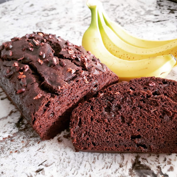 Healthy Chocolate Banana Loaf Recipe