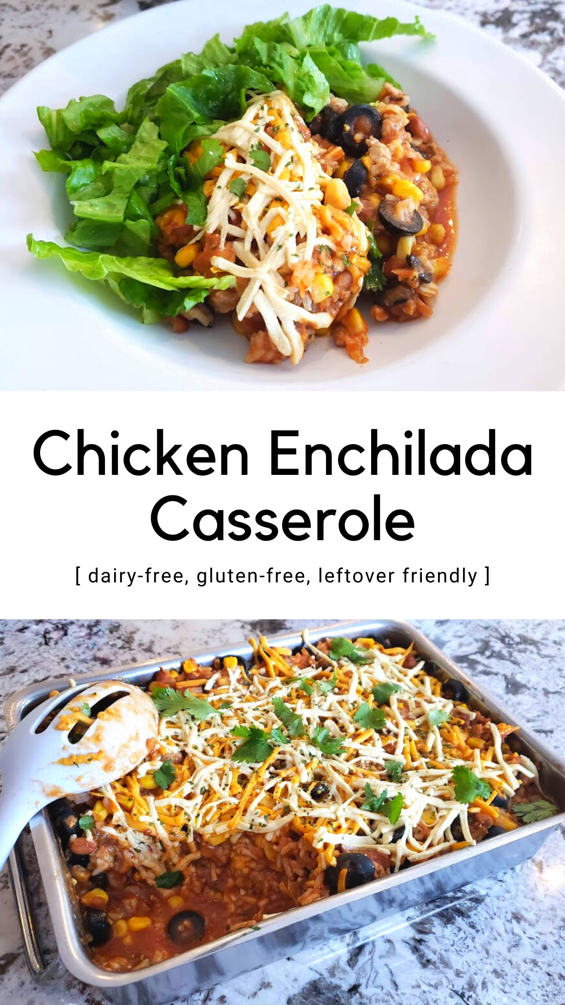 Mexican Chicken and Rice Casserole | Dairy-Free, Gluten-Free, Leftover ...