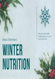 Winter Nutrition